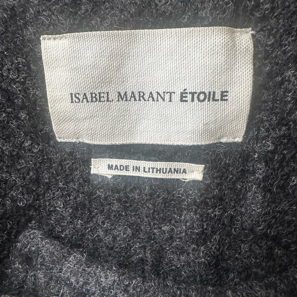 Isabel Marant Etoile Gray Wool Blend “Clifford” Coat Size 34 (XS) EUC! - Picture 13 of 16